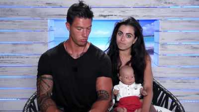 I think Adam looks really
well with a baby, - Love Island