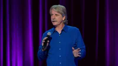 I think, "All right,
be brave for 20 seconds." - Jeff Foxworthy: The Good Old Days