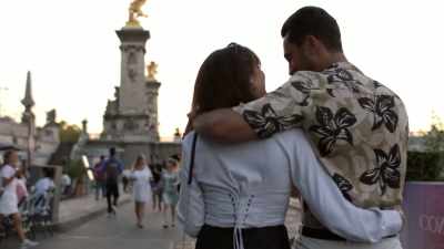 I think Amaury has more
of this manly demeanor. - Love Trip: Paris