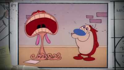 I think any great story brings out
some emotional component. - Happy Happy Joy Joy: The Ren & Stimpy Story