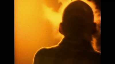 I think if anyone
witnesses their mum - Midnight Oil: The Hardest Line