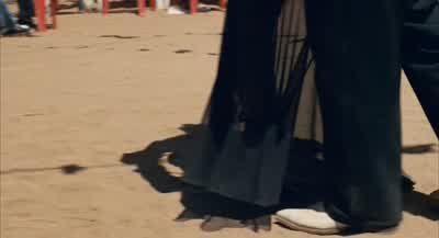I think Aunt Amelia has to dance. - Babel
