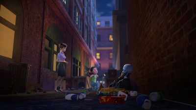 I think being an outsider, - Megamind vs. the Doom Syndicate
