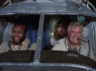 I think you better
step on it, Hannibal. - The A-Team