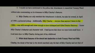 I think Billy Charley is capable
of something like this." - The Innocent Man