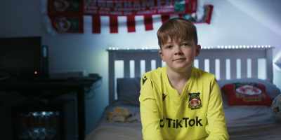 I think that boys grow up
thinking, - Welcome to Wrexham