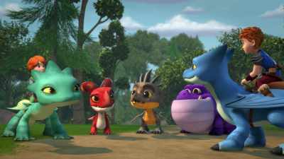I think we can cross sheep
off the helpful beast list. - Dragons: Rescue Riders: Hunt for the Golden Dragon