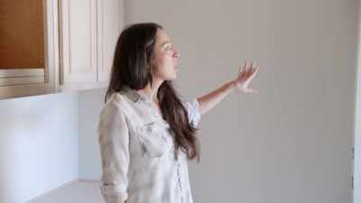I think we do natural cork here,
then wallpaper there - Fixer Upper: Behind the Design