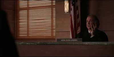 I think my eardrum is damaged
from when the officer hit me last night. - The Good Fight