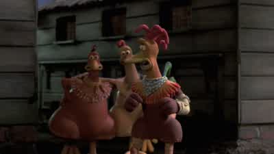 You flew four feet todayYeah four feet From the roof to the ground - Chicken Run