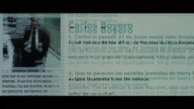 I think that formula
was better suited to Boyero - The Critic