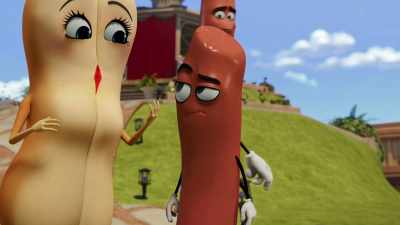 I think Frank is saying maybe
we should just delay burning him, right? - Sausage Party: Foodtopia