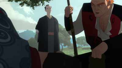 I think he had a mind
to lead our coup without us. - BLUE EYE SAMURAI