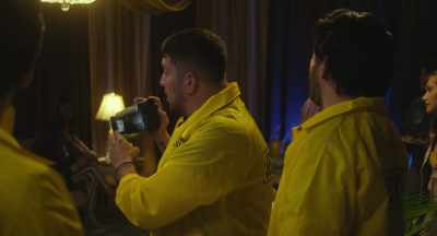 I think he...
I think he got her number. - Impractical Jokers: The Movie