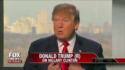 - I think he has shown
that he is dangerous. - Trump: The Art of the Insult