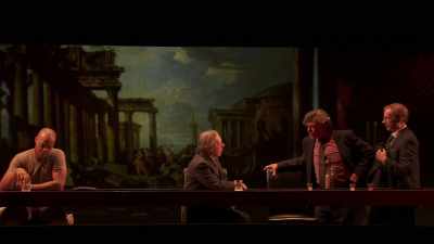 I think he'll hear me,
yet, to bite his thumb - Coriolanus