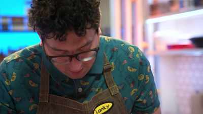 I think he's a pro.
I think he's a very good pro. - Secret Chef