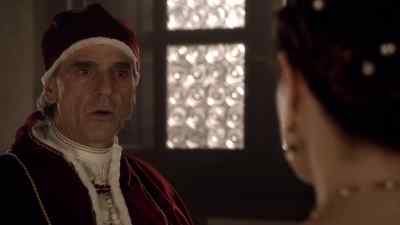 I think he's deaf. - The Borgias