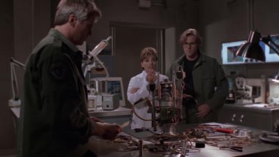 I think he's finished. - Stargate SG-1