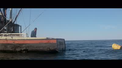 I think he's right under the keg. - Jaws