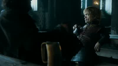 I think he's starting to like me. - Game of Thrones