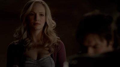 I think he's trying
to say something to me. - The Vampire Diaries