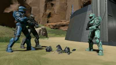 I think I am going to
go away by myself - Red vs. Blue: Restoration