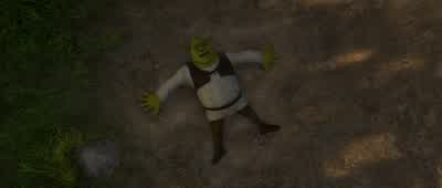 I think I fell on my keys. - Shrek Forever After
