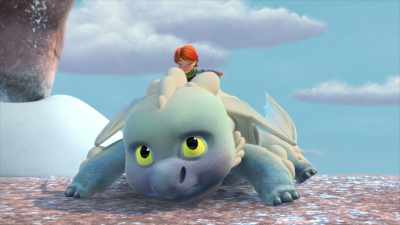 I think I got a little higher that time.
[chuckles] Right? - Dragons: Rescue Riders: Huttsgalor Holiday