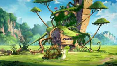 I think I should be able to make
a jetpack for you, too, Leon. - Gigantosaurus