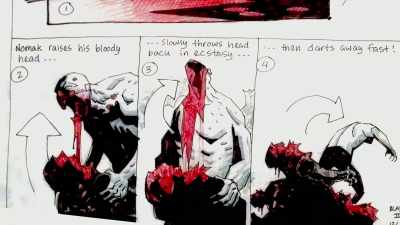 I think I was there so Del Toro could
see if we could do Hellboy together. - Mike Mignola: Drawing Monsters