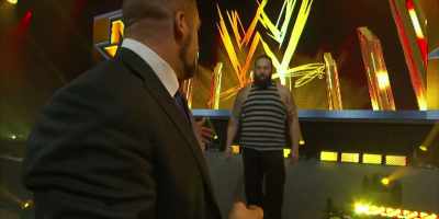 I think, when I threw it
at him, he loved-- - Bray Wyatt: Becoming Immortal
