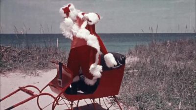 I think I'd better get my coat on - Santa and the Ice Cream Bunny