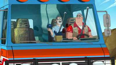 I think I'll be able to salvage
Glitch from this debris. - Ben 10 vs  the Universe: The Movie