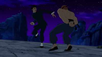 I think I'll call
you "dead meat." - Batman: Soul of the Dragon