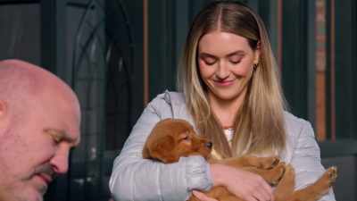I think I'll go sit
with her for a bit later. - Everything Puppies