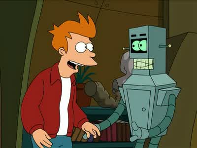 I think I'll make my countenance to shine down upon them. - Futurama