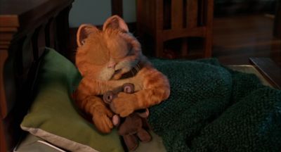 I think I'm going to blow cat chow chunks - Garfield
