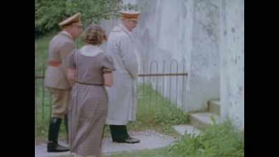 I think this is extraordinary - The Hitler Home Movies