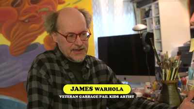 I think it was a
total balance of ideas - 30 Years of Garbage: The Garbage Pail Kids Story