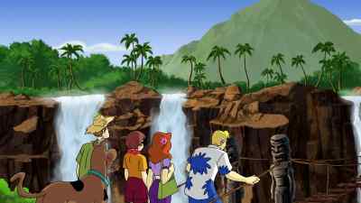 I think it'll hold if we go one at a time.
I'll go first. - Aloha, Scooby Doo!