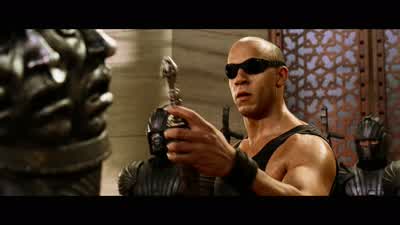 I think it's a half-gram heavy on the back end. - The Chronicles of Riddick