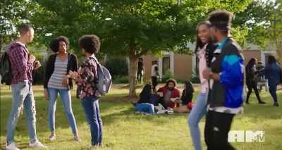 I think it's because
I'm the only white kid - How High 2