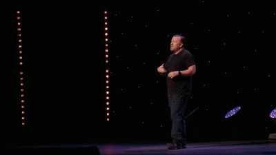 I think it's going too far
the other way, though, - Ricky Gervais: SuperNature