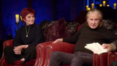 I think it's odd. I don't think it's
he's barking at his own shadow, - The Osbournes Want to Believe