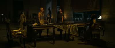 Miriam I'm going to ask you againand if your answer is again noI apologize for what happens nextAre you his sisterNoYesYes - Exodus: Gods and Kings