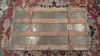 I think it's really fun to look
at how they decorated these trunks. - Jews of the Wild West