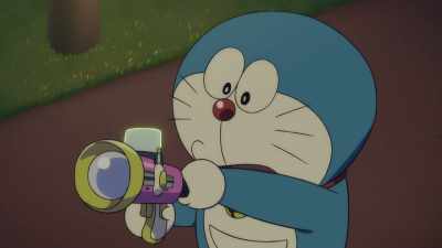 I think it's similar to the laser gun
she was using. - Doraemon the Movie: Nobita's Sky Utopia
