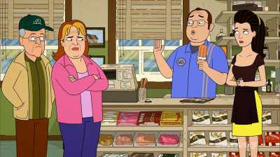 - I think he likes them.
- No, no, they're bad! - Corner Gas Animated