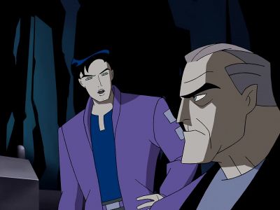 I think your little Robin's turned into a bitter old crow - Batman Beyond: Return of the Joker